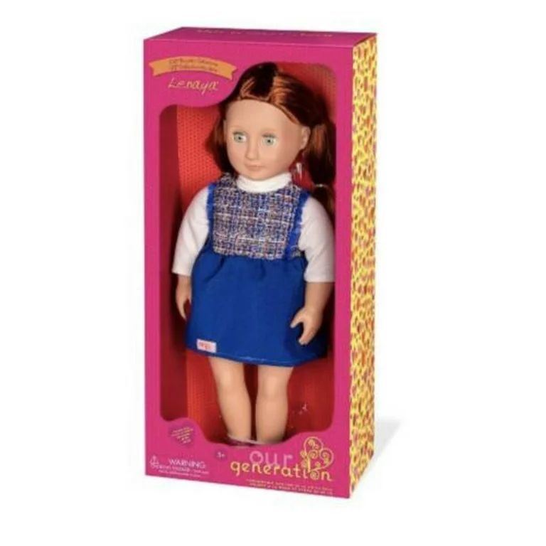 Our Generation LENAYA 18" Doll Red Hair Green Eyes Battat Kids Age 3+ NIP | Walmart (US)