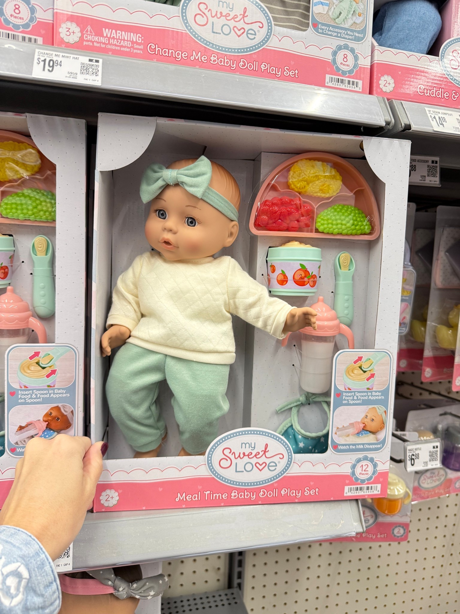 My Sweet Love Meal Time Baby Doll Play Set,

#LTKHoliday #LTKKids #LTKGiftGuide