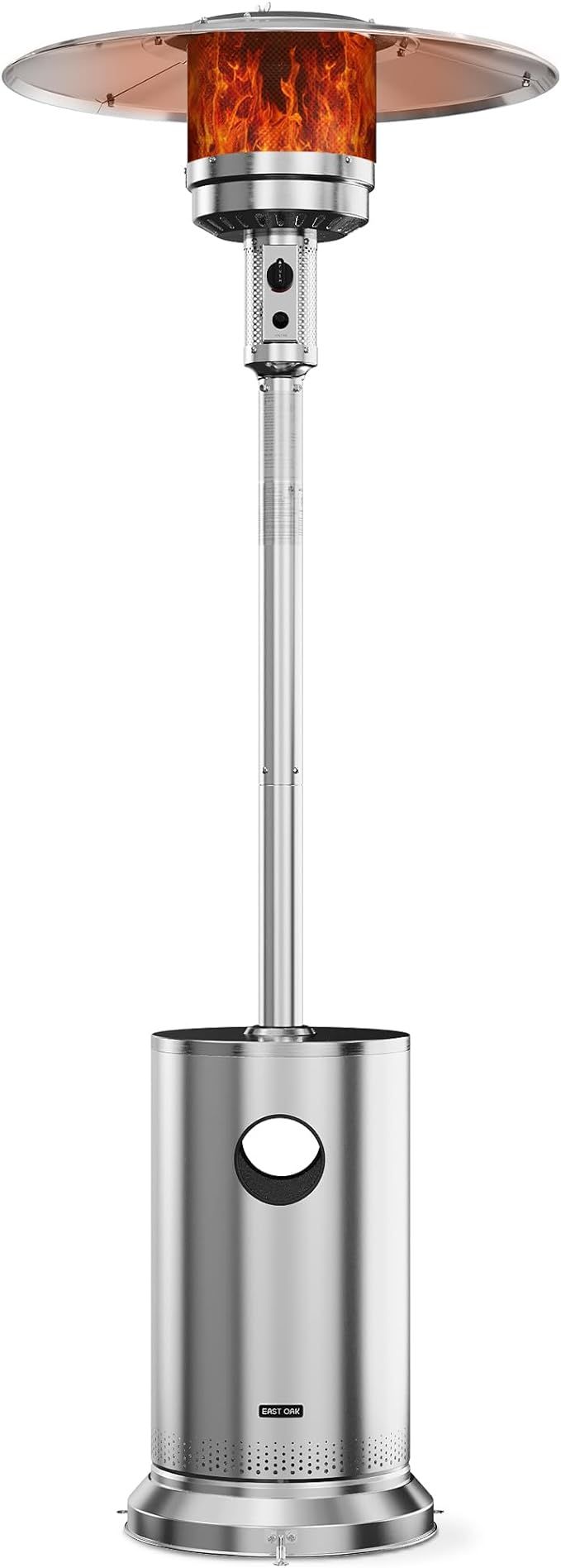 EAST OAK 48,000 BTU Patio Heater for Outdoor Use With Round Table Design, Double-Layer Stainless ... | Amazon (US)