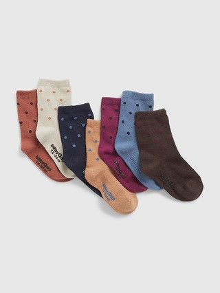 Toddler Crew Socks (7-Pack) | Gap (US)