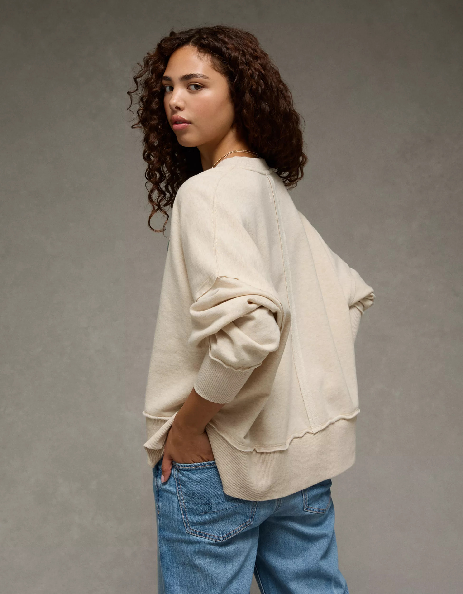 AE Big Hug Graphic Sweatshirt | American Eagle Outfitters (US & CA)