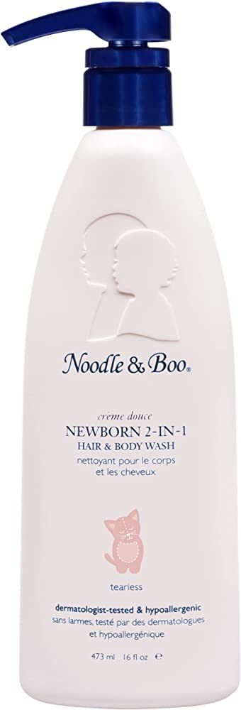 Noodle & Boo 2-in-1 Newborn Hair & Body Wash for Baby, Tear Free and Hypoallergenic | Amazon (US)