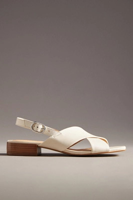 Maeve Crisscross Slingback Sandals | Anthropologie (US)