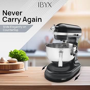 Ibyx Elegant Sliding Tray for Your Coffee Maker & Heavy Kitchen Appliances - Sturdy, Slides Easil... | Amazon (US)