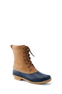 Women's Insulated Flannel Lined Duck Boots | Lands' End (US)
