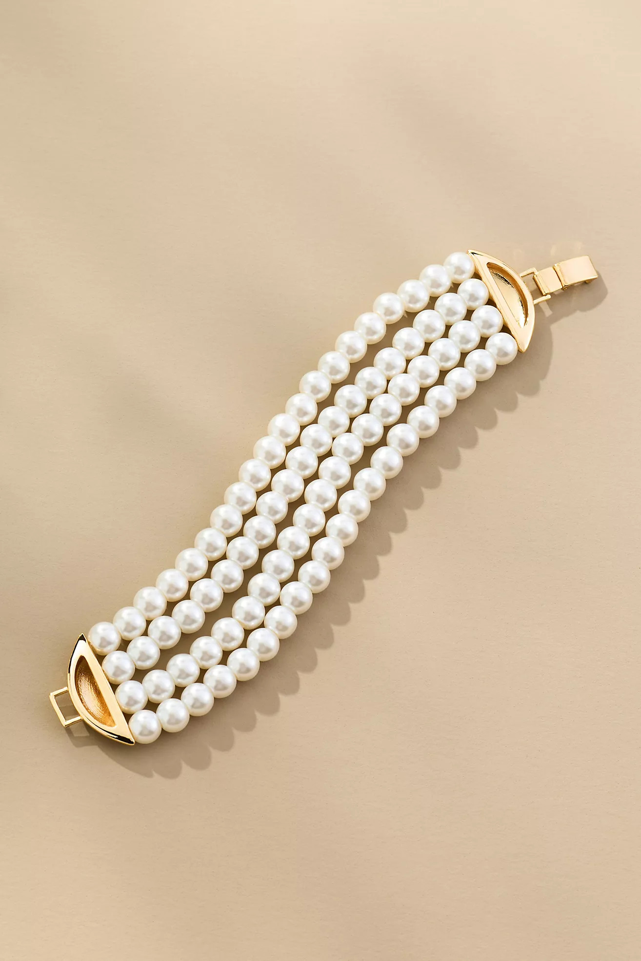 Layered Pearl Bracelet | Anthropologie (US)
