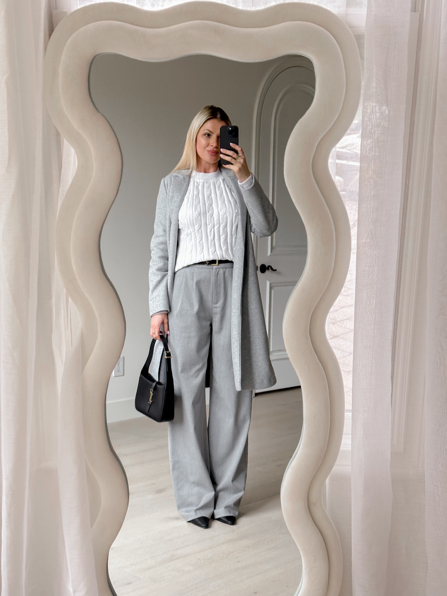 Winter outfit idea #oldmoney #winteroutfit #greycoat #outfitidea 

#LTKfindsunder50 #LTKfindsunder100 #LTKSeasonal