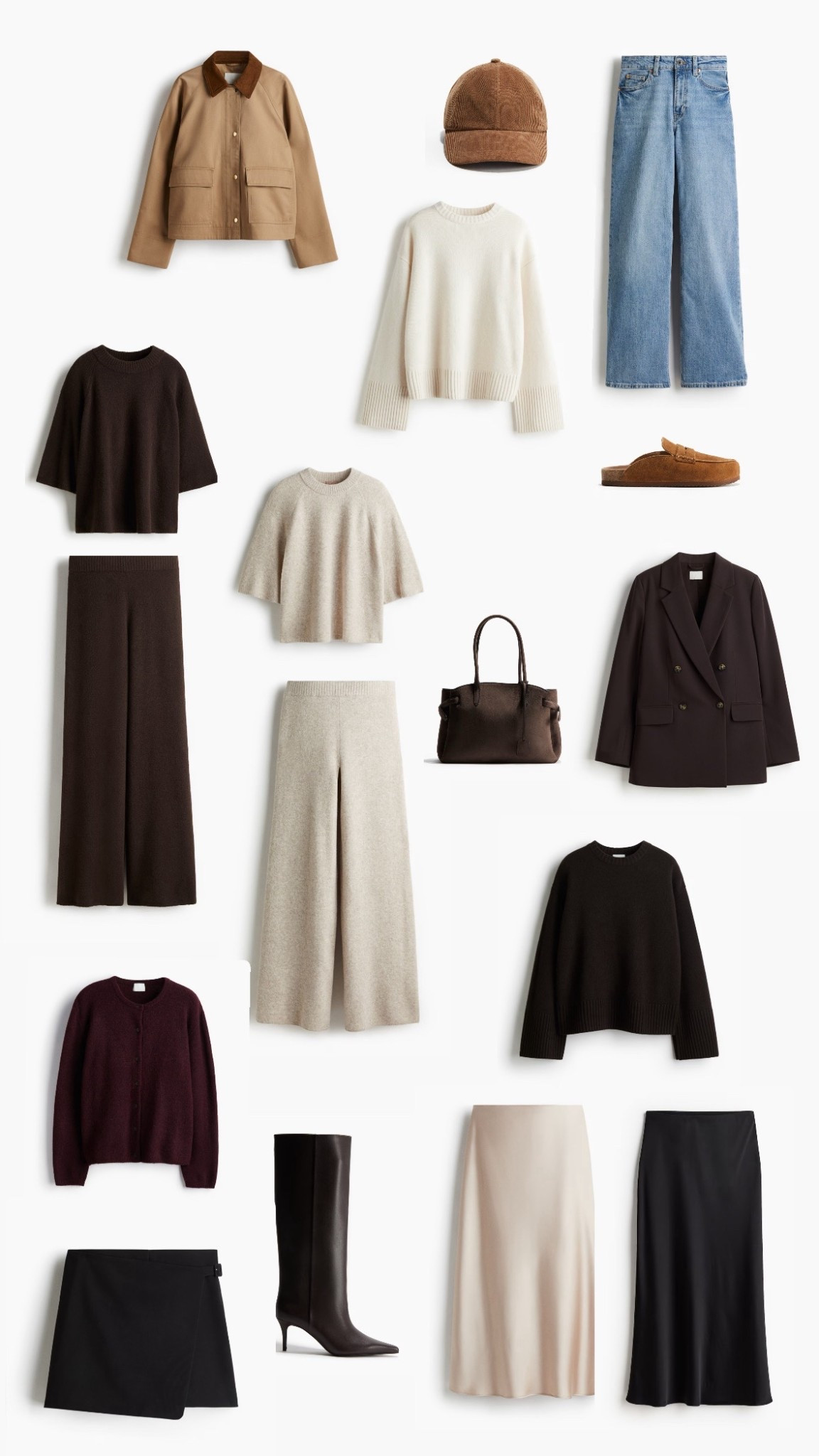 My current H&M favourites 🫶🏼

Transitional pieces are creeping into my saved lists 👀 so I thought I’d share with you my current favourites. I’m still loving chocolate brown, neutral tones and of course denim. H&M cashmere jumpers are gorgeous and I’m loving these short sleeved knitted coords which can easily be mixed and matched with other wardrobe basics. Slip skirts and heeled boots are autumn staples for me. Love them paired with cardigans or oversized jumpers for a chic but cosy outfit. 

#LTKautumn #LTKuk #LTKeurope