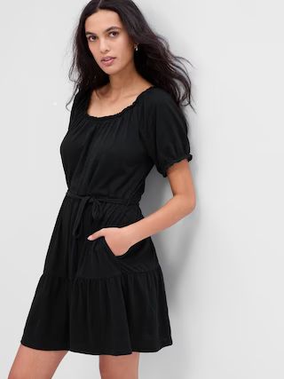 ForeverSoft Tiered Mini Dress | Gap Factory