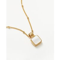 Lucy Williams Square Mother of Pearl Necklace | Missoma US