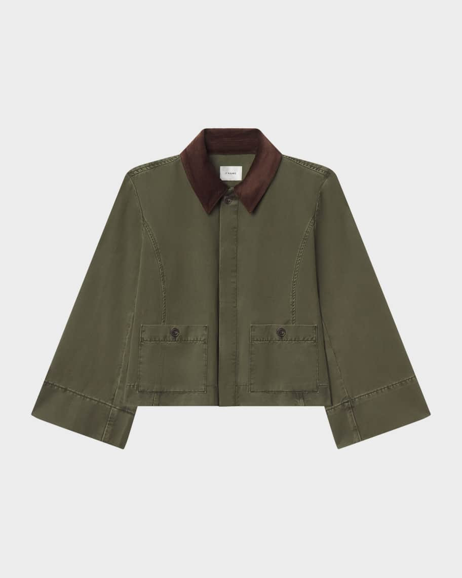 FRAME The Mini Swing Jacket | Neiman Marcus