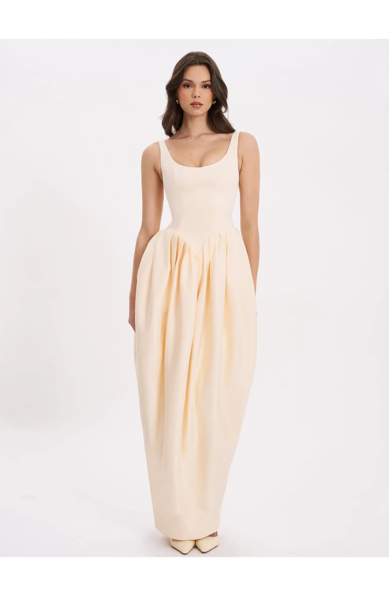 Udana Drop Waist Tulip Gown | Nordstrom