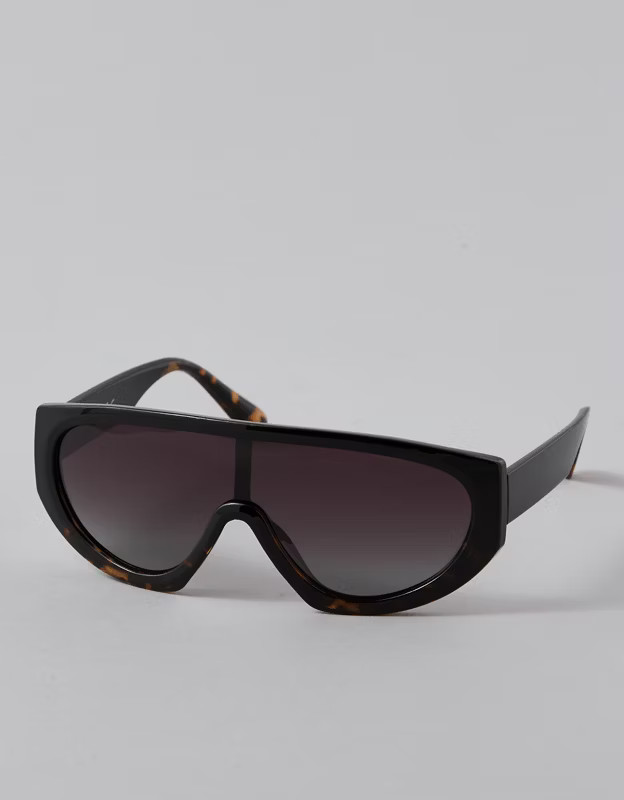 AE Tortoiseshell Aprés Ski Sunglasses | American Eagle Outfitters (US & CA)