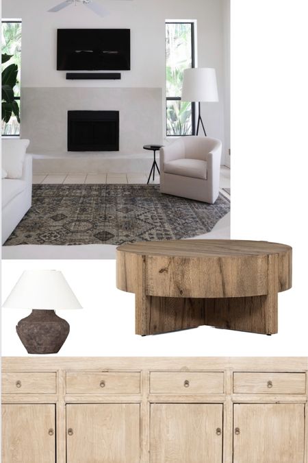 Family room console, coffee table and lamp options

#LTKhome