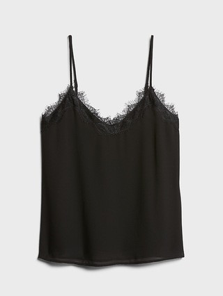 Lace-Trim Camisole | Banana Republic (US)