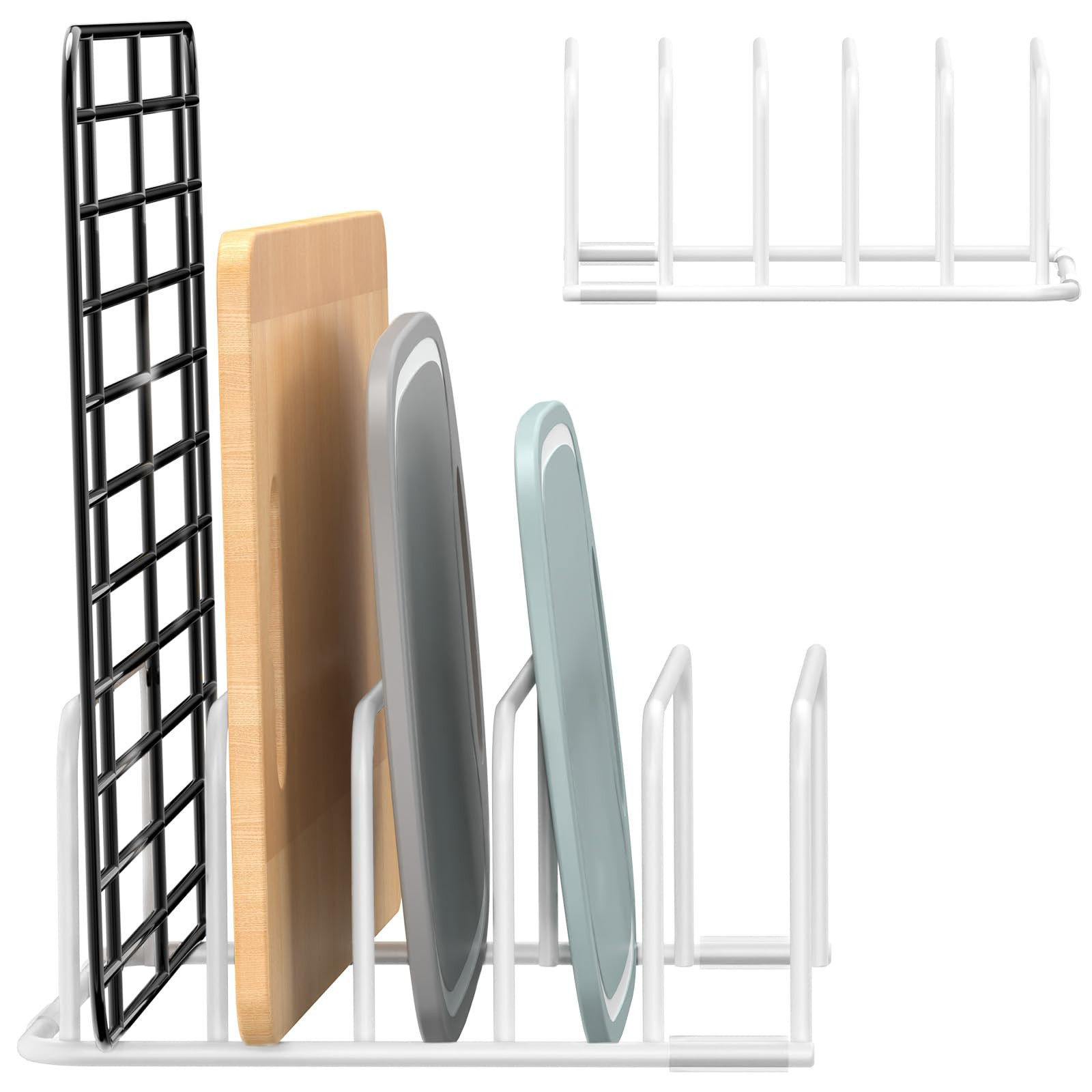 Cutting Board Organizer, 1Pcs Cutting Board Holder Rack Baking Cookie Pan Sheets Cooling Small Ra... | Amazon (US)