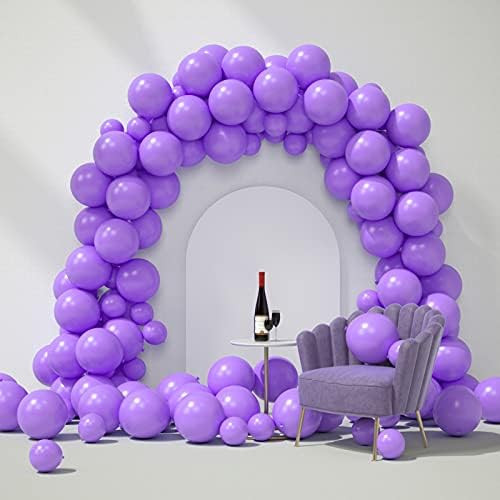 Purple Latex Balloons 12inch 5inch 70pcs Purple Party Balloons Helium Balloons Wedding Baby Shower B | Amazon (US)