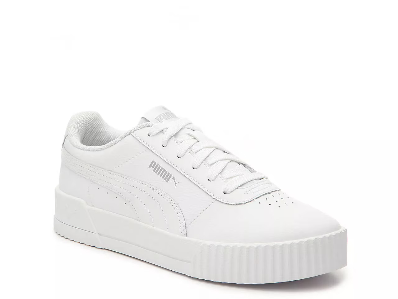 Puma Carina Sneaker | Women's | White | Size 6 | Sneakers | Court | DSW