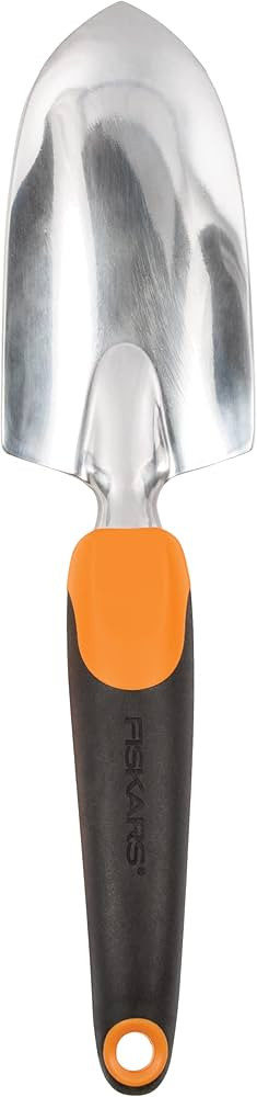Fiskars 384220-1001 Ergo Garden Hand Trowel, Black | Amazon (US)