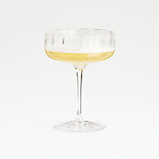 Moxie Optic 10-Oz. Coupe Glass + Reviews | Crate & Barrel | Crate & Barrel