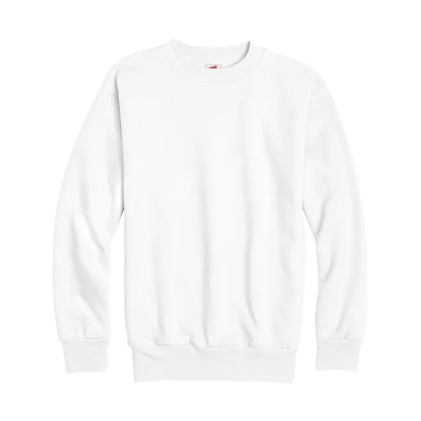 Hanes Boys EcoSmart Fleece Crew Neck Sweatshirt, Sizes XS-XL | Walmart (US)