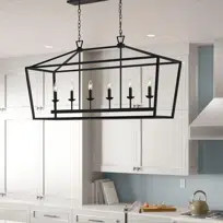 Neuhaus 6 - Light Kitchen Island Geometric Pendant | Wayfair North America