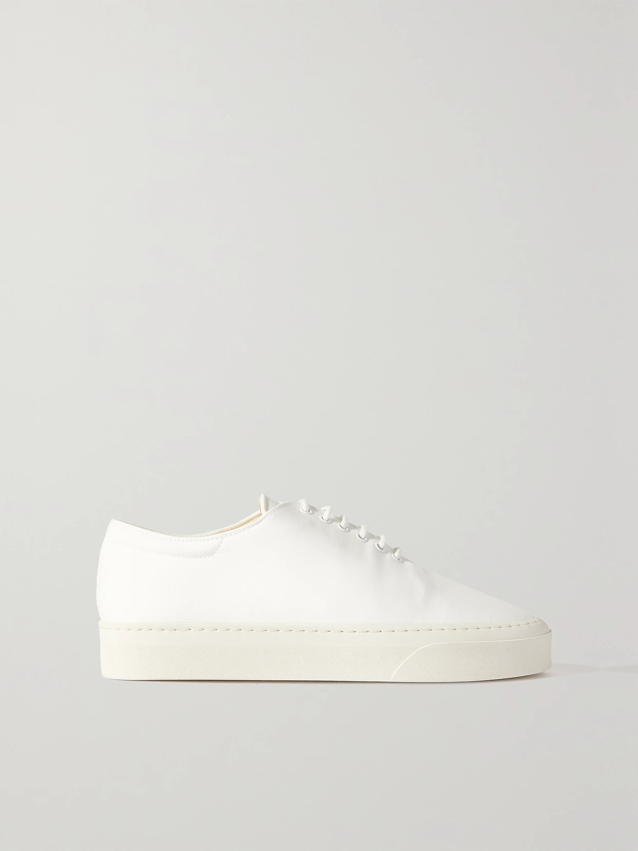The Row - Marie H Canvas Sneakers - White - IT39 | NET-A-PORTER APAC
