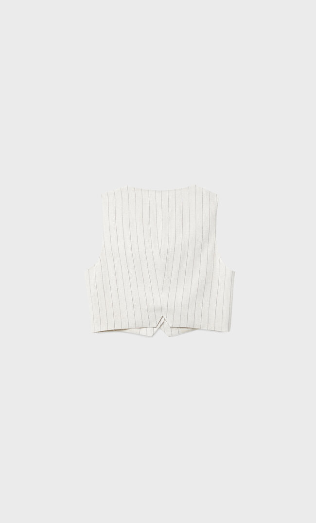 Basic short waistcoat | Stradivarius (UK)