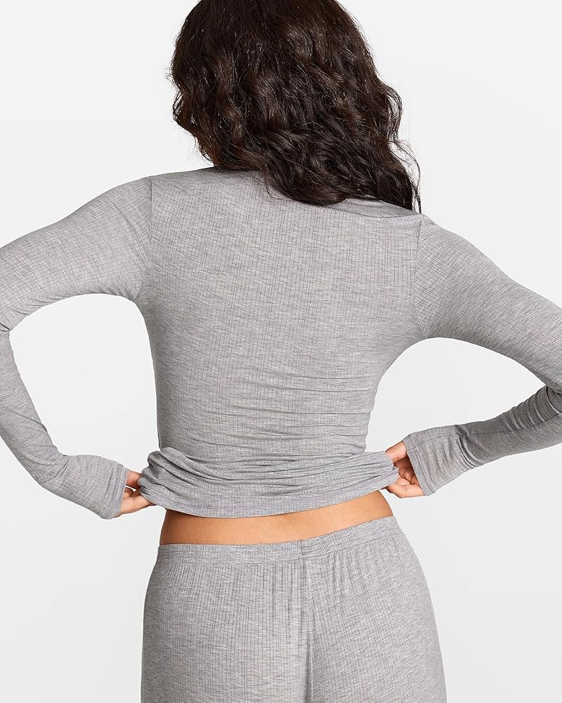 Natrelax Modal Ribbed Henley Shirts | Amazon (US)