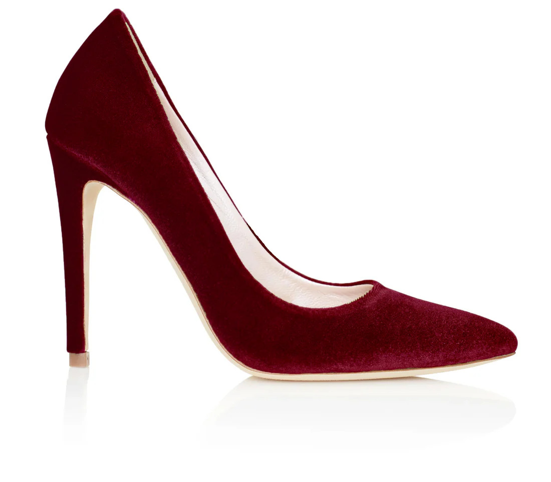 Rebecca Velvet Burgundy | Emmy London
