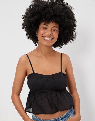AE Bustier Tiered Cami | American Eagle Outfitters (US & CA)