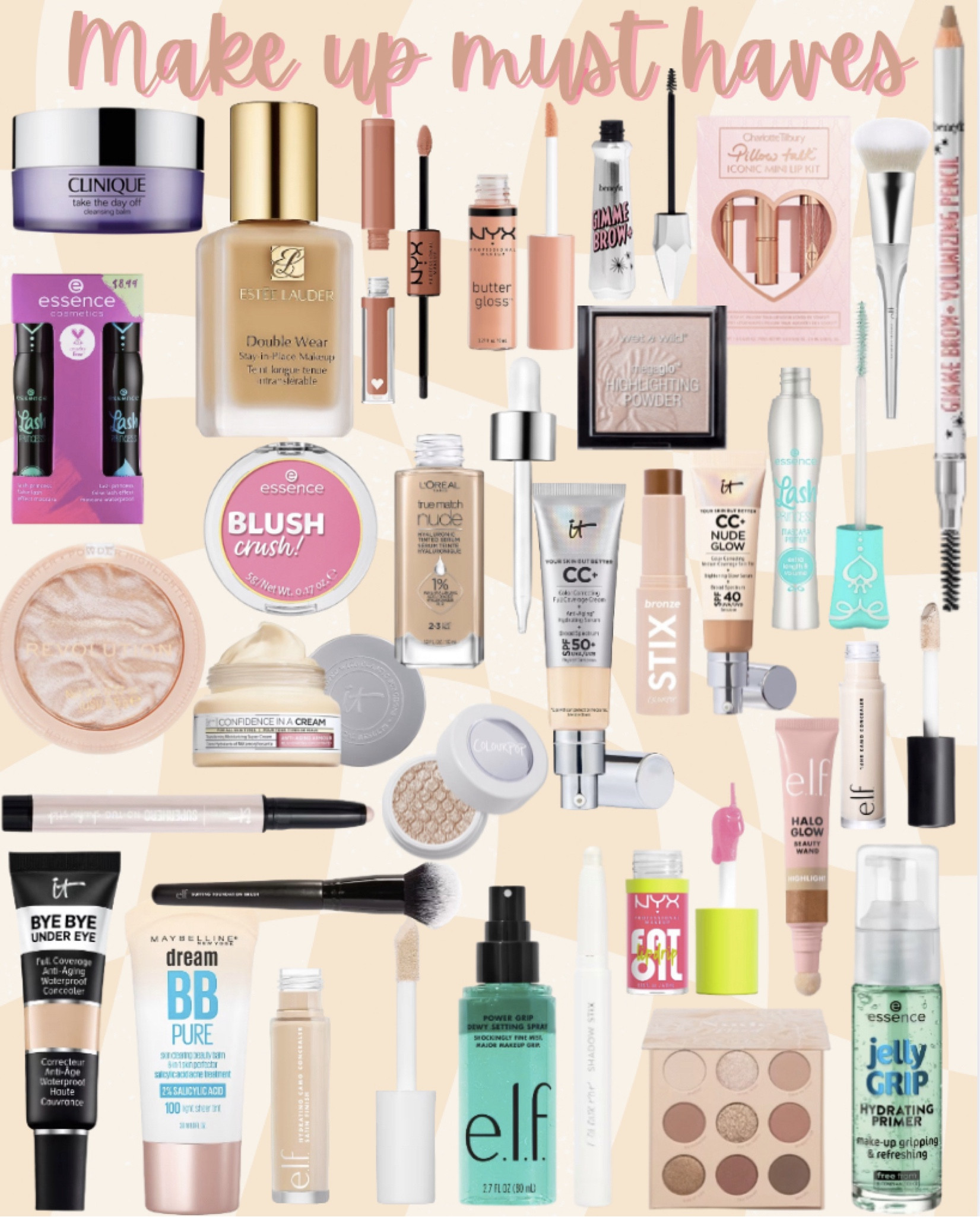 Make Ups Must Haves! 

#LTKGiftGuide #LTKBeauty #LTKFindsUnder50