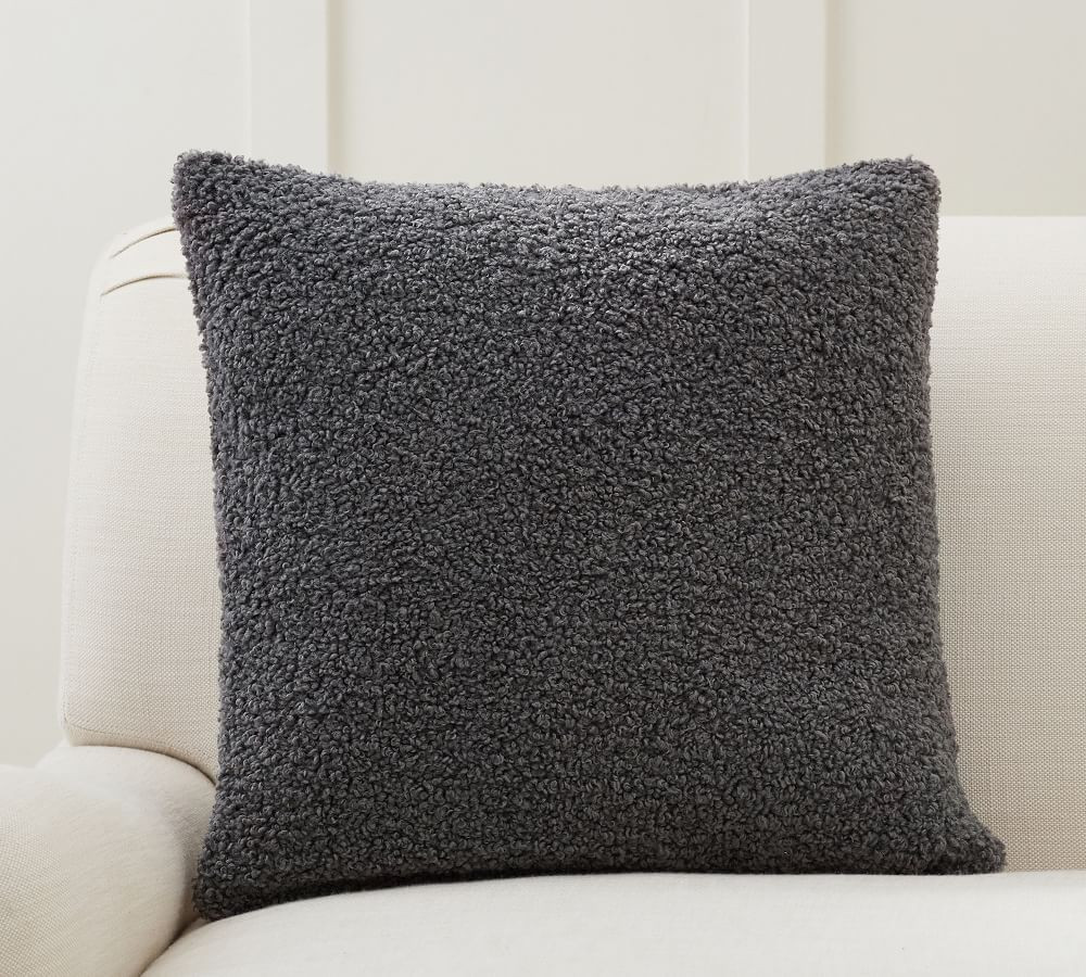 Cozy Teddy Faux Fur Pillow Covers | Pottery Barn (US)