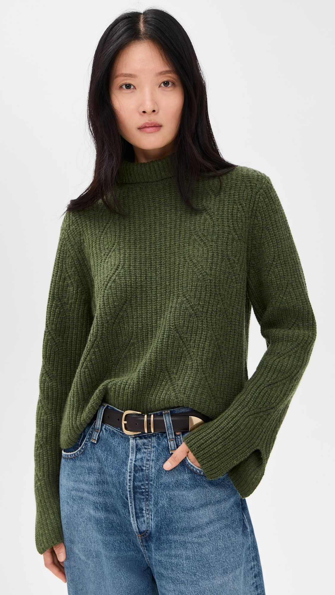 The Ella Funnel Neck Sweater | Shopbop