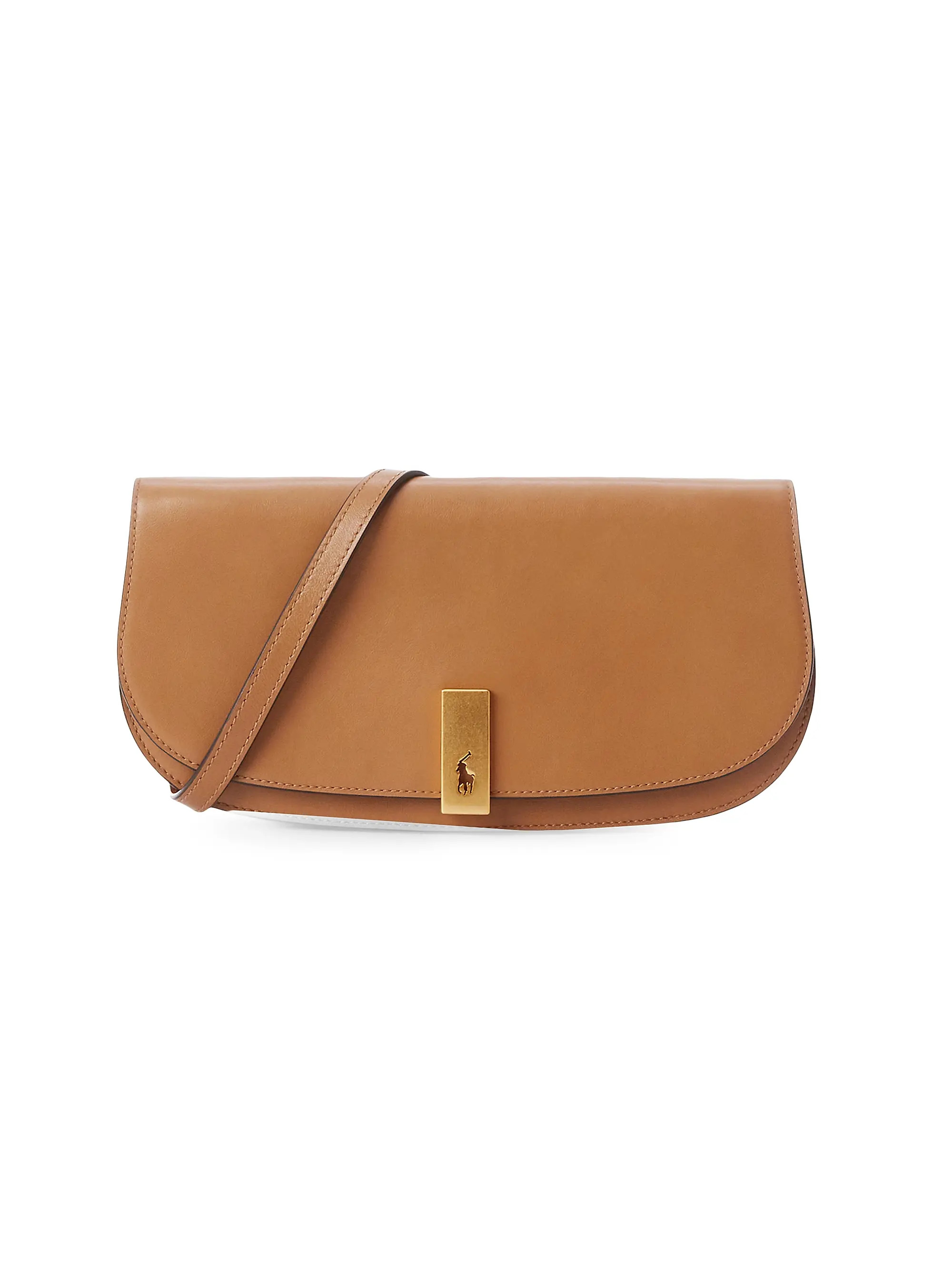 Polo ID Convertible Leather Clutch | Saks Fifth Avenue