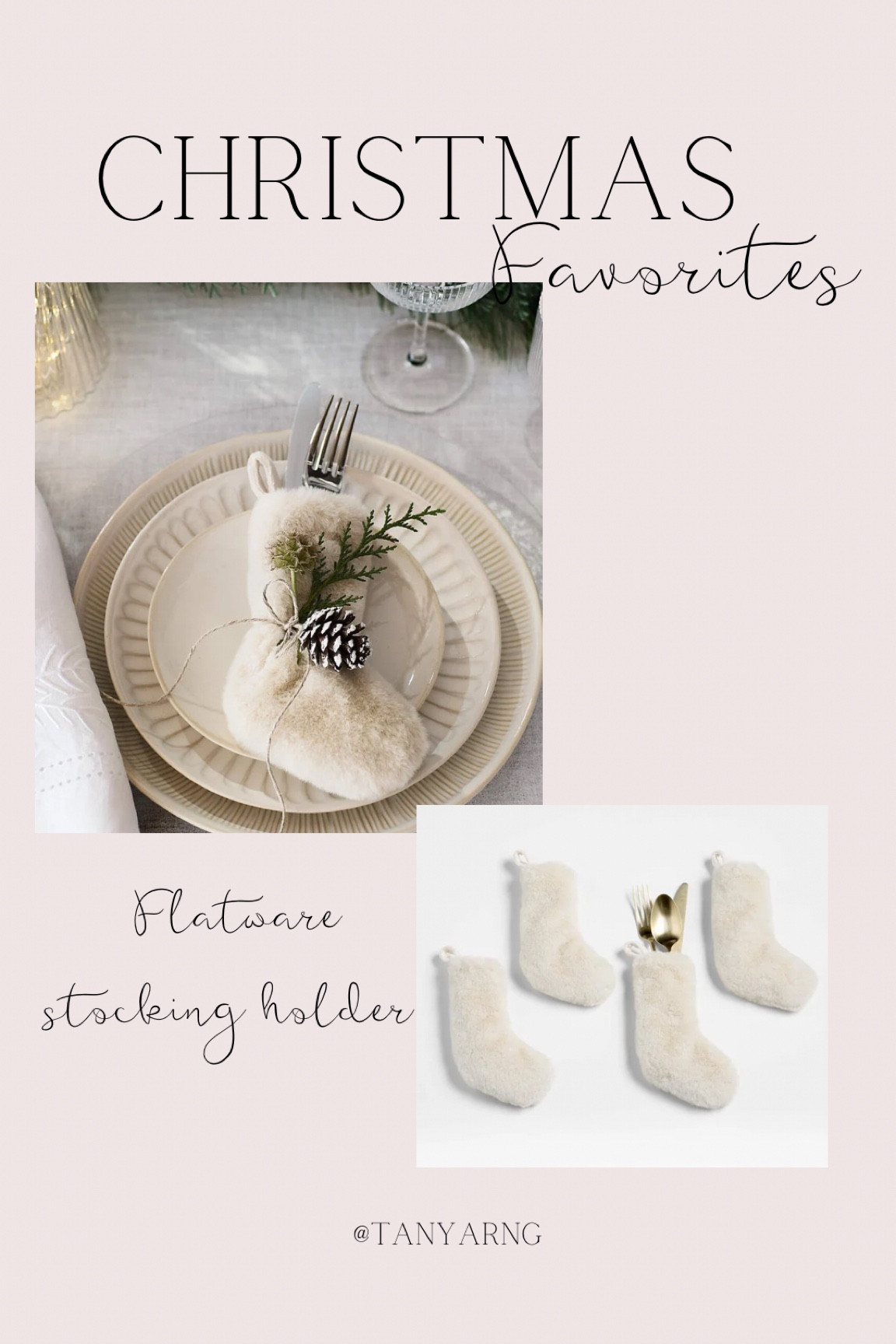Christmas table setting | flatware stocking holder 

#LTKGiftGuide #LTKSeasonal #LTKHoliday