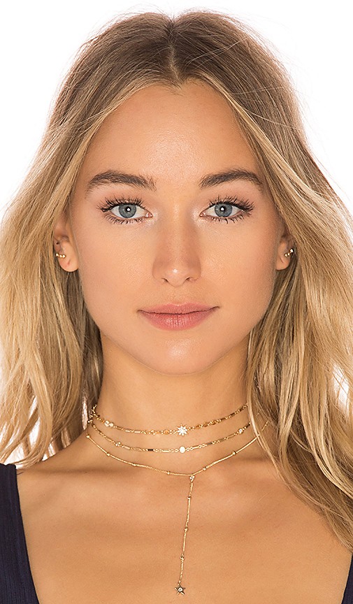 Forever Star Fall Choker Set in Gold | Revolve Clothing (Global)