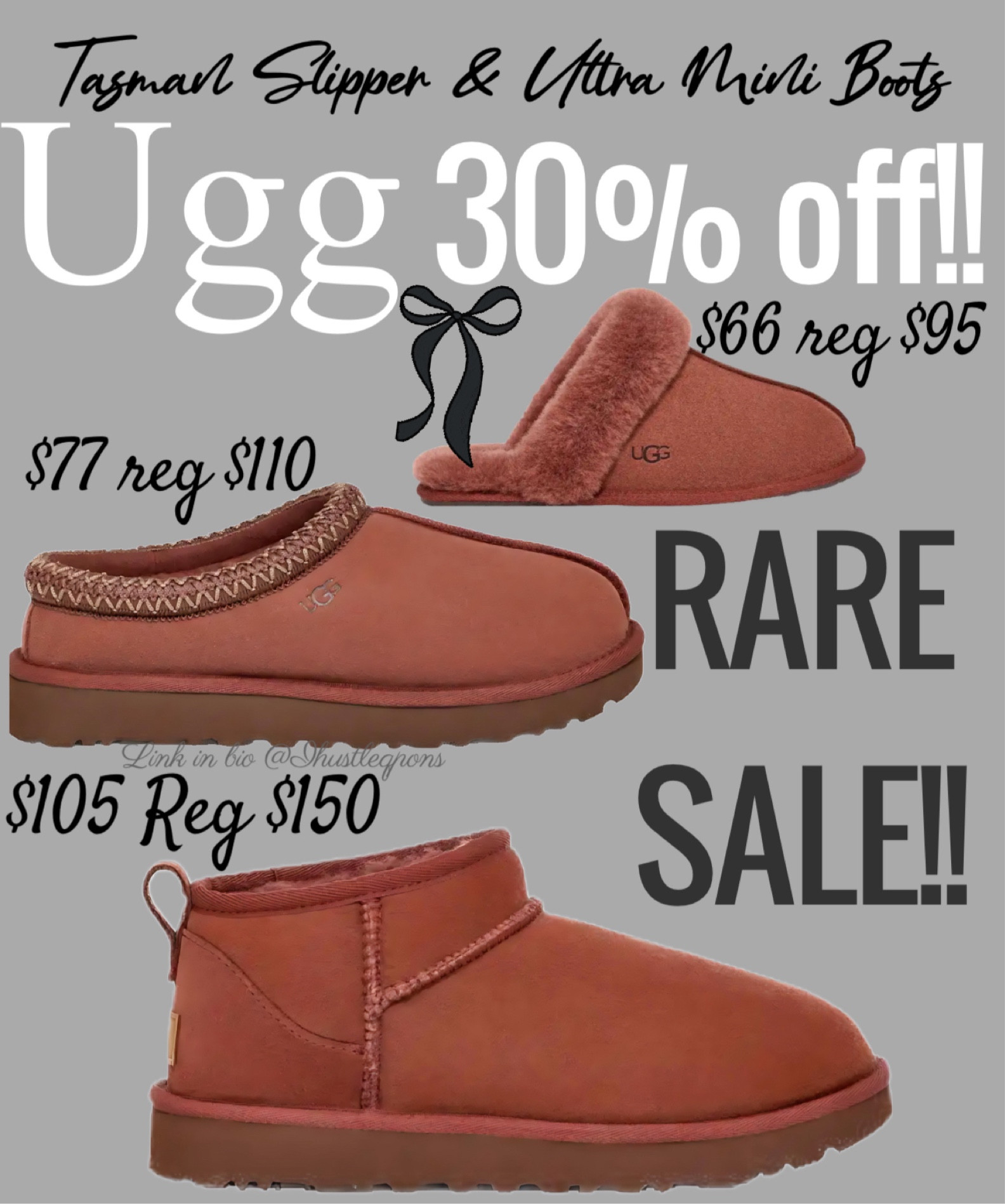 Ugg rare sale! Beautiful member color 🍒 Price drops at checkout #ugg

#LTKCyberWeek #LTKSaleAlert #LTKHoliday
