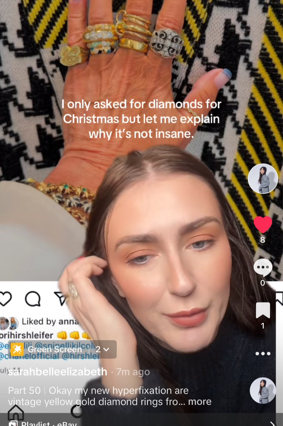 All the rings from this TikTok from eBay 

#LTKStyleTip #LTKGiftGuide