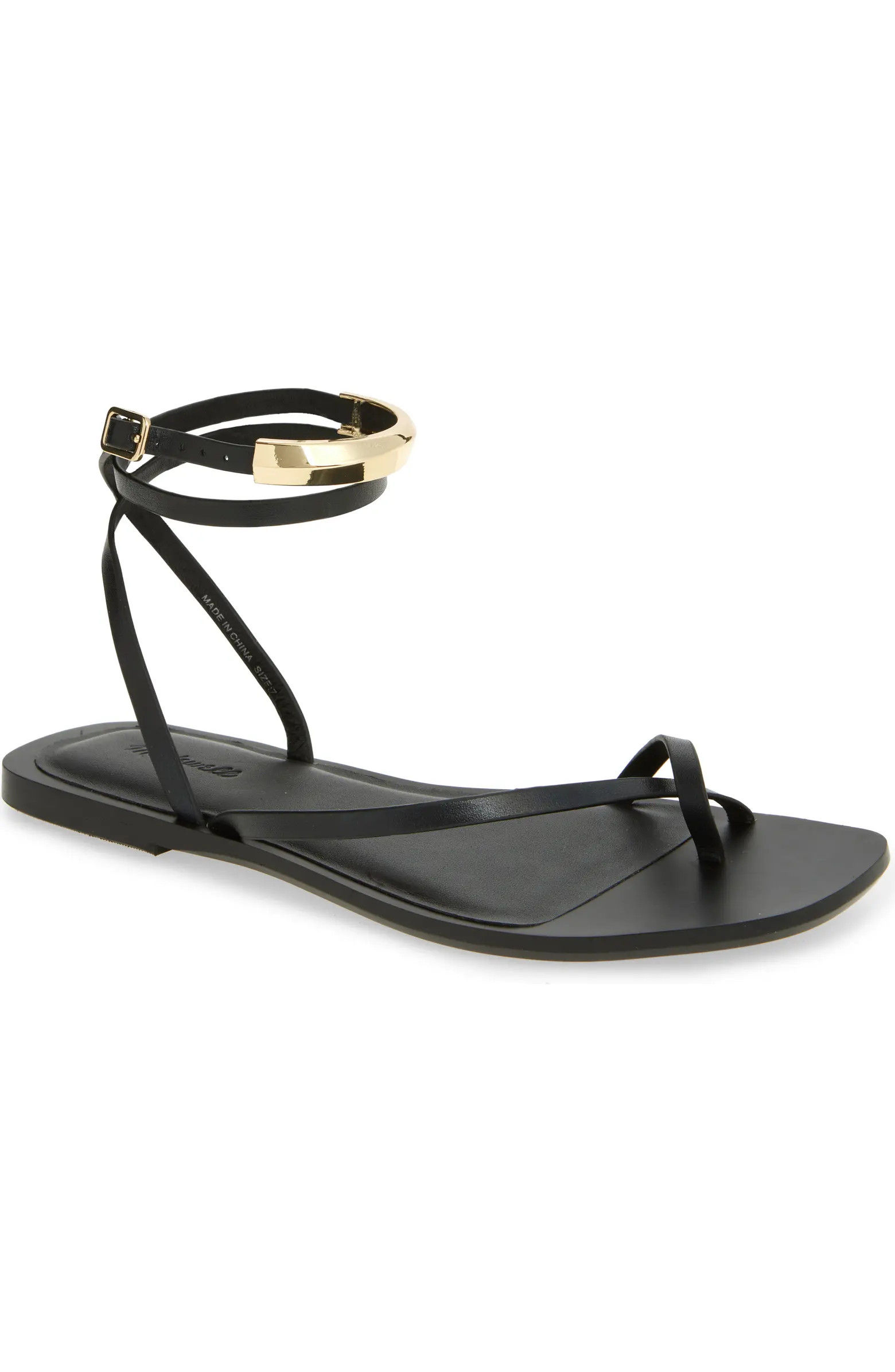 Madewell Lisbon Ankle Wrap Sandal (Women) | Nordstrom | Nordstrom