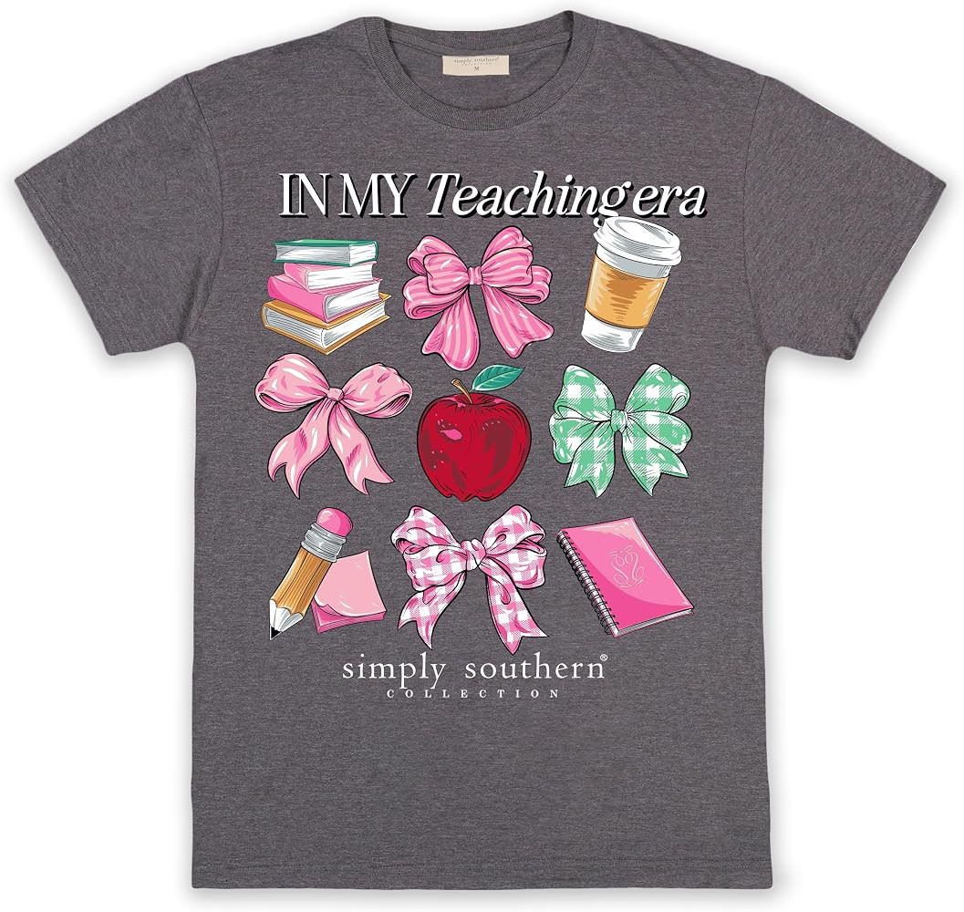 Simply Southern in My Teaching Era - Adult T-Shirt | Amazon (US)