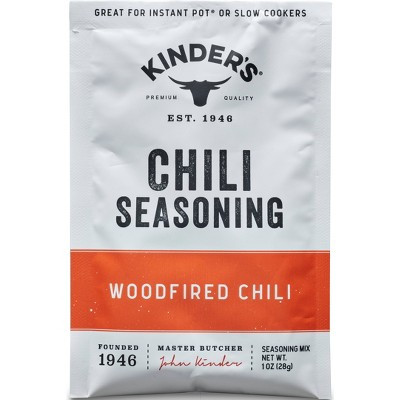 Kinder's Woodfired Chili - 1oz | Target