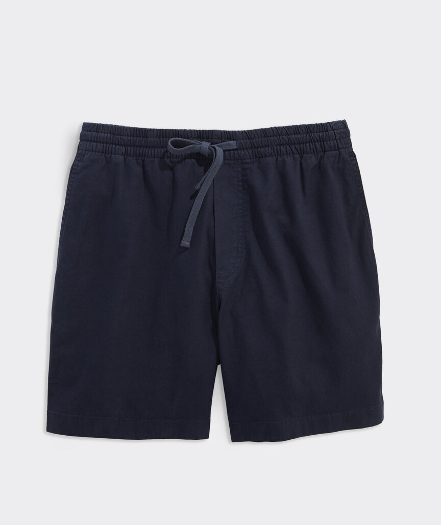 7 Inch Pull-On Cotton Linen Shorts | vineyard vines