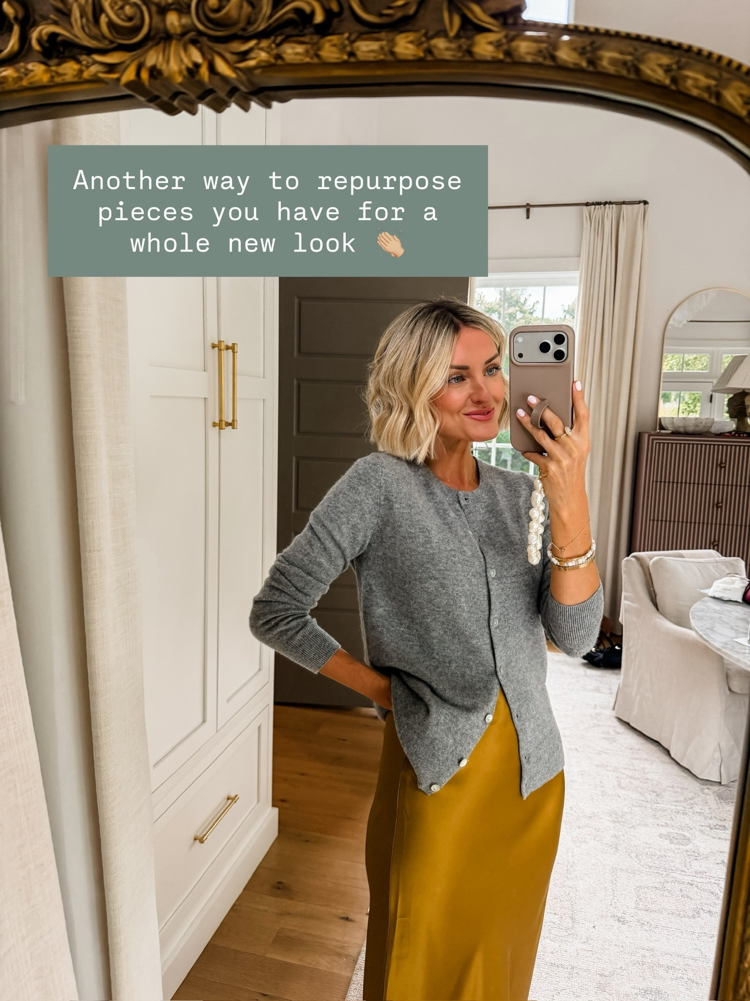 This grey cardigan is so good! I love that it’s more fitted! This is going to be a great cardigan going into fall! Wearing S!

Loverly Grey, Quince, fall outfit, closet staples, satin skirt, grey cardigan

#LTKSeasonal