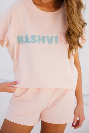 NASHVILLE BLUSH LOUNGE SET | Judith March