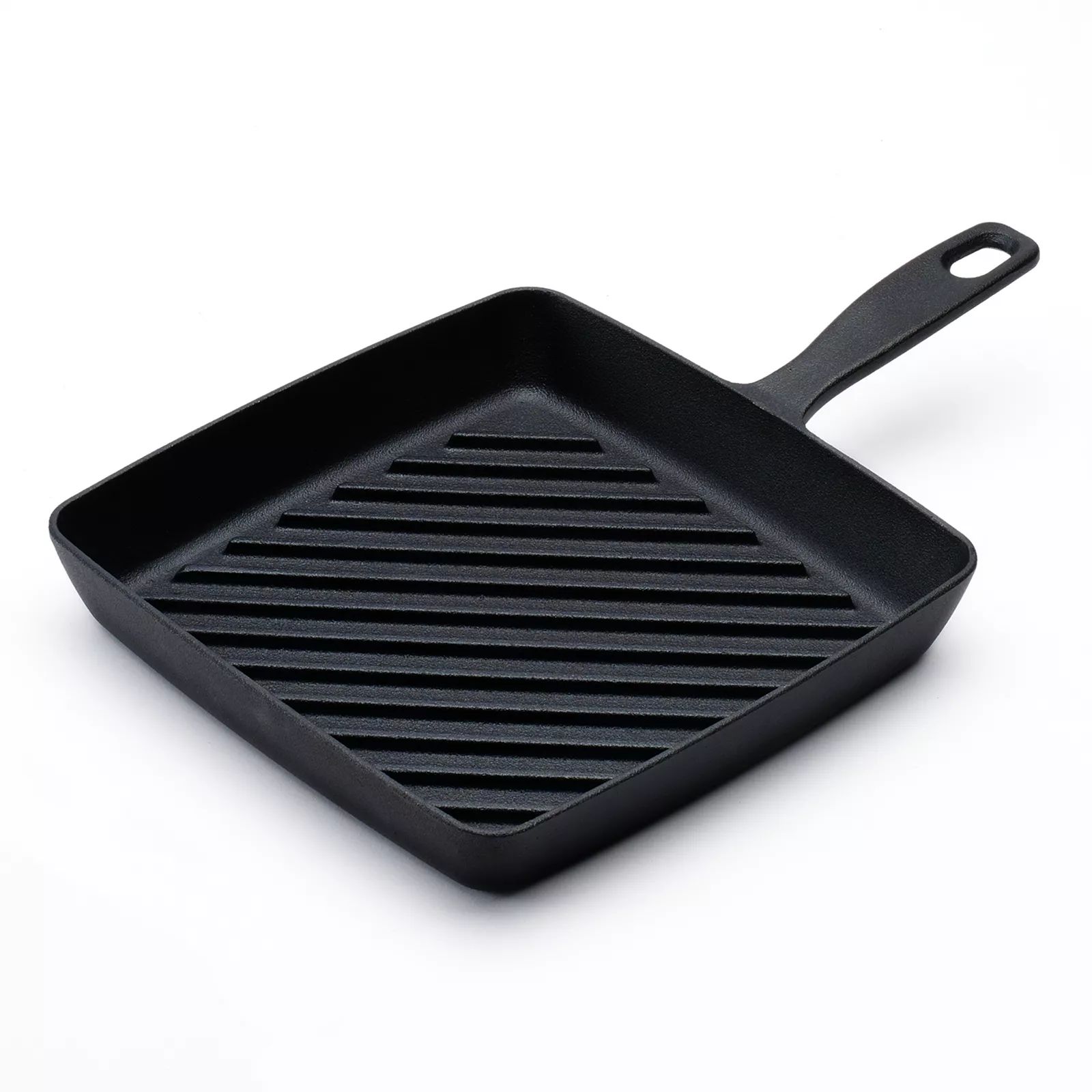 Food Network 9.8-in. Pre-Seasoned Cast-Iron Grill Pan, Black, 10 | Kohl's