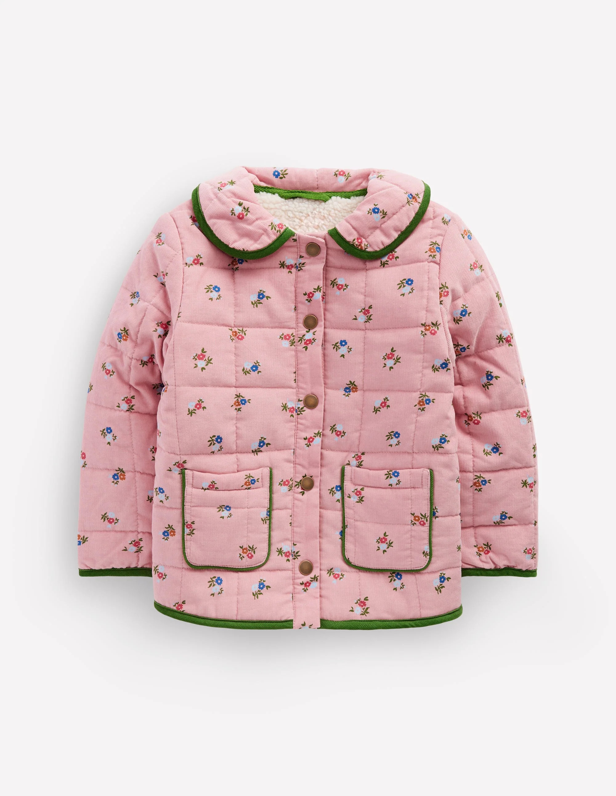 Pretty Cord Collar Jacket-Vintage Pink Ditsy | Boden (US)