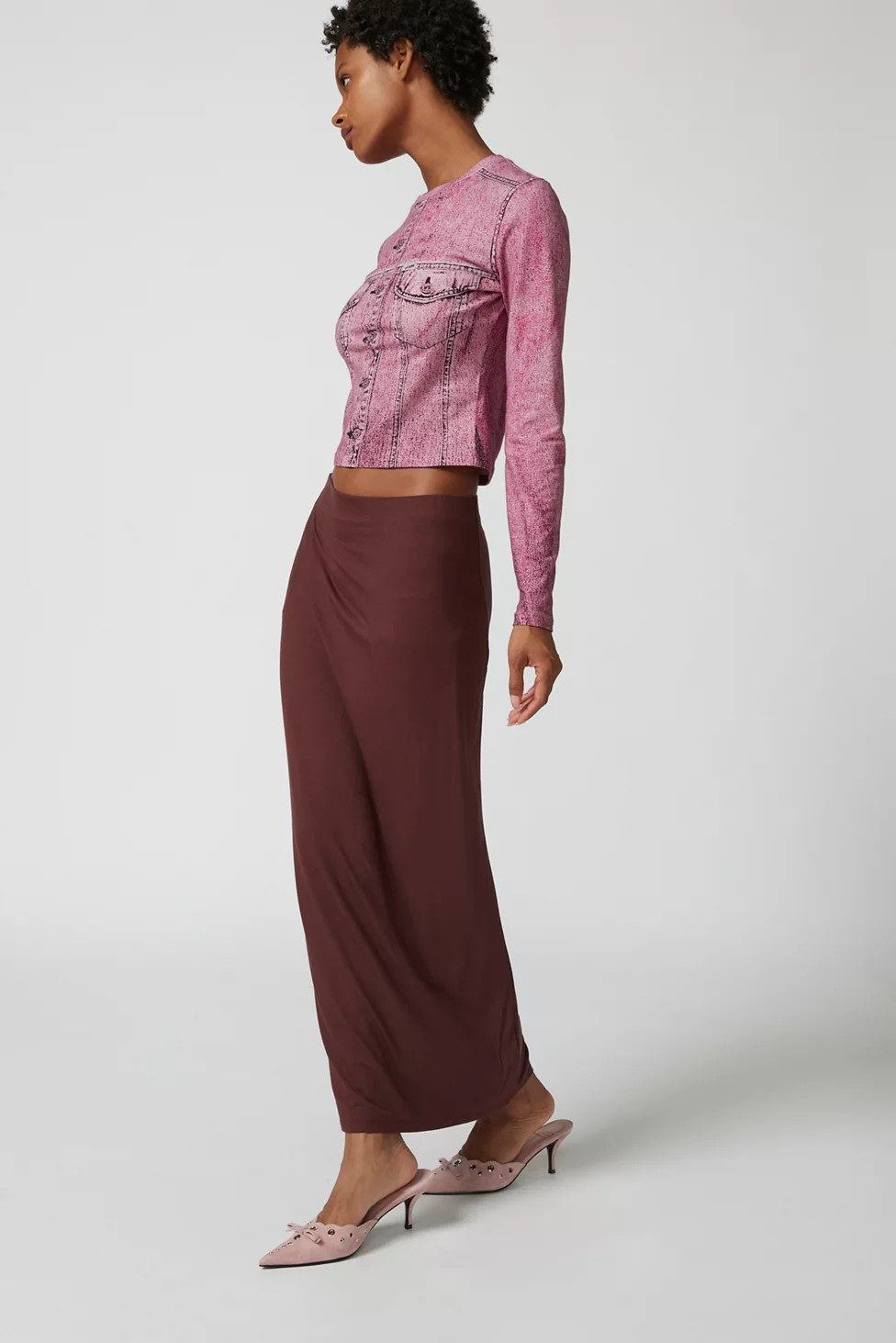 UO Dominique Maxi Skirt | Urban Outfitters (US and RoW)