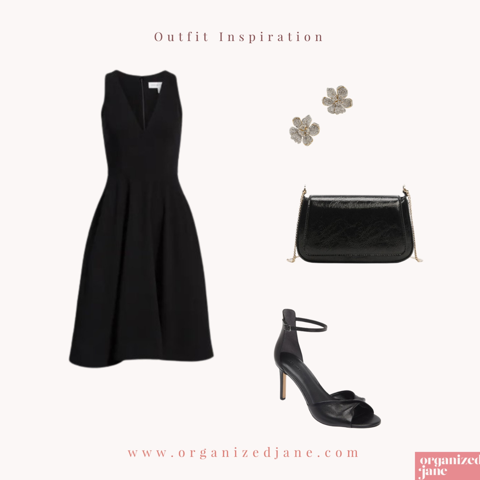 🖤 Classic elegance in this LBD! Perfect for any occasion. #OOTD #BlackDress #ChicStyle
