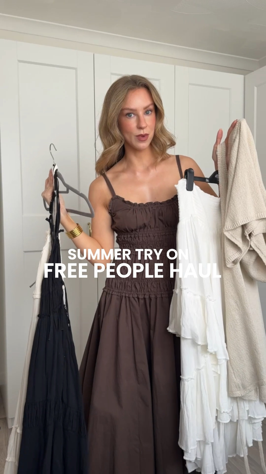 Sizes:
Coord - XS
Dresses & skirt - S 

Free people summer try on haul, maxi dress, boho trend, summer dresses, holiday outfit, euro summer outfit, 

#LTKAroundTheWorld #LTKdresses #LTKsummer